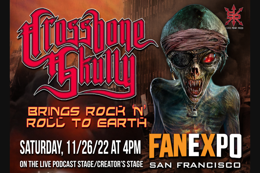 Crossbone Skully has come to Earth and his first stop is Fan Expo San Francisco!