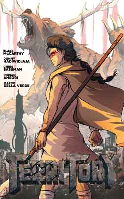 Territory Territory graphic novel cover by Blake McCarthy, Donny Hadiwidjaja, Chris Sassman, Ichsan Ansori and Marco Della Verde