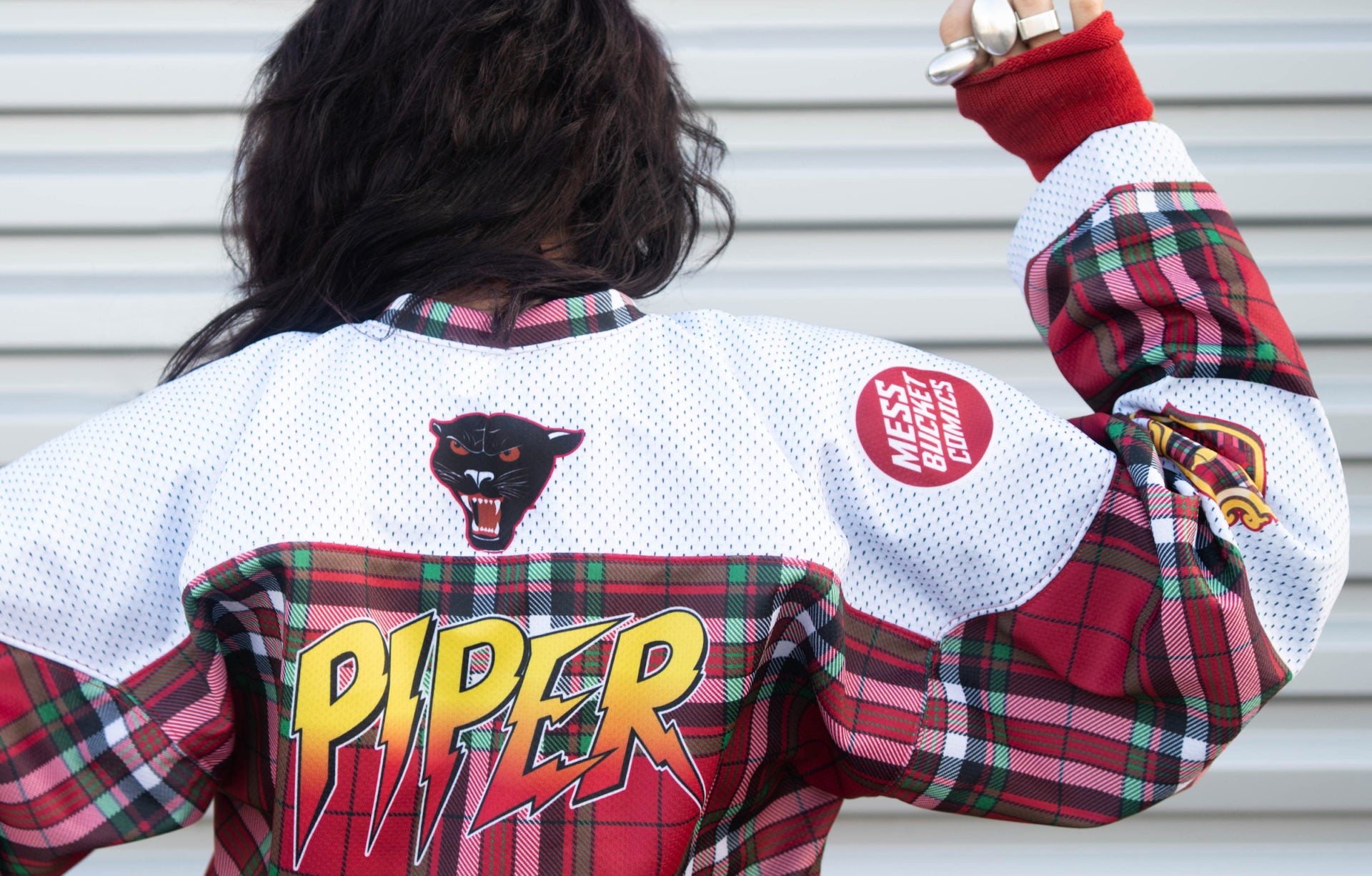 Rowdy Roddy Piper The Kilted Avengers Home Jersey - Red